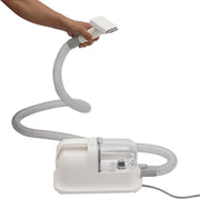 Pet Grooming Dryer Vacuum Kit Rechargeable Trimmer White