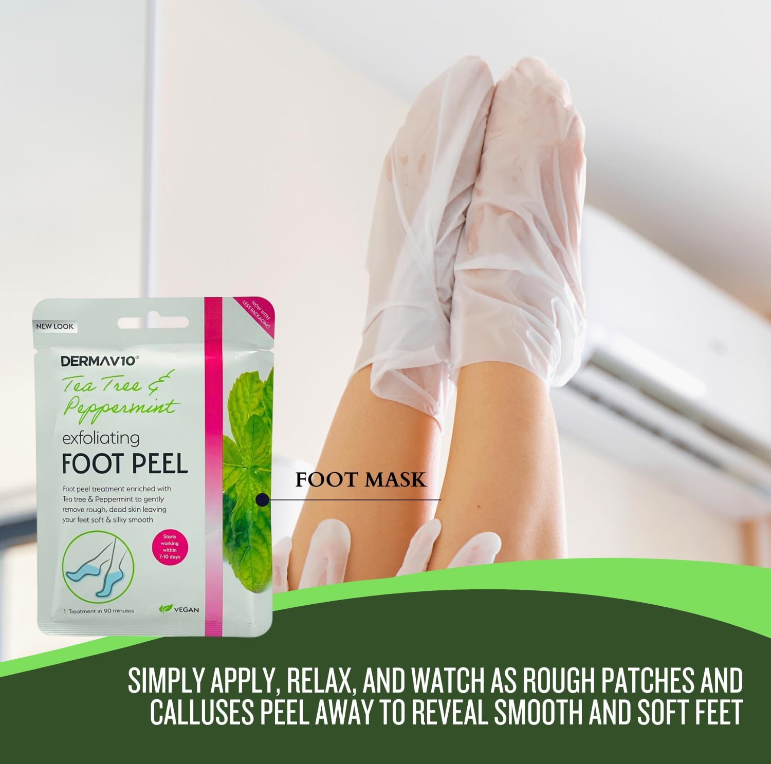 Foot Care Kit Spa Set Foot Peel Mask Pedicure Tools Bath Kit