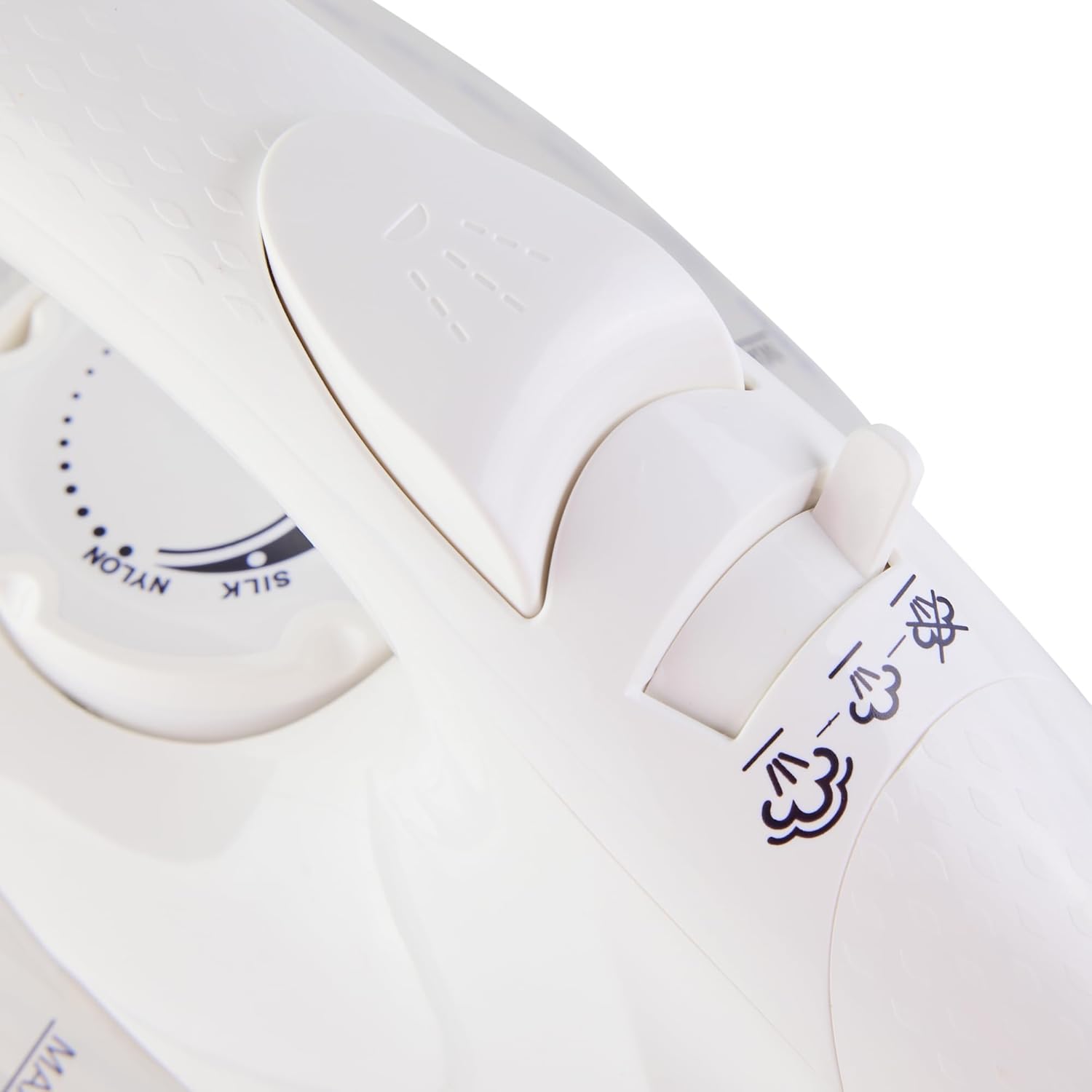 2200W Steam Iron Ceramic Soleplate 350ml Tank Anti Drip Self Clean