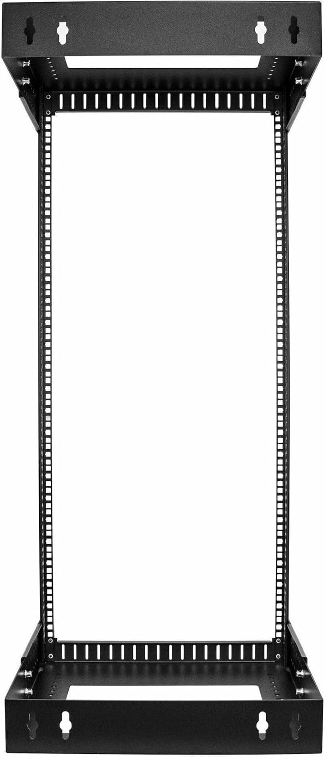 24U 19in Wall Mount Open Frame Network Rack