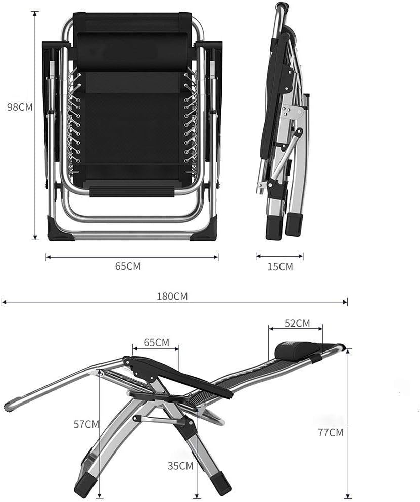 Extra Wide Zero Gravity Chair Silver Reclining Lounger 200kg