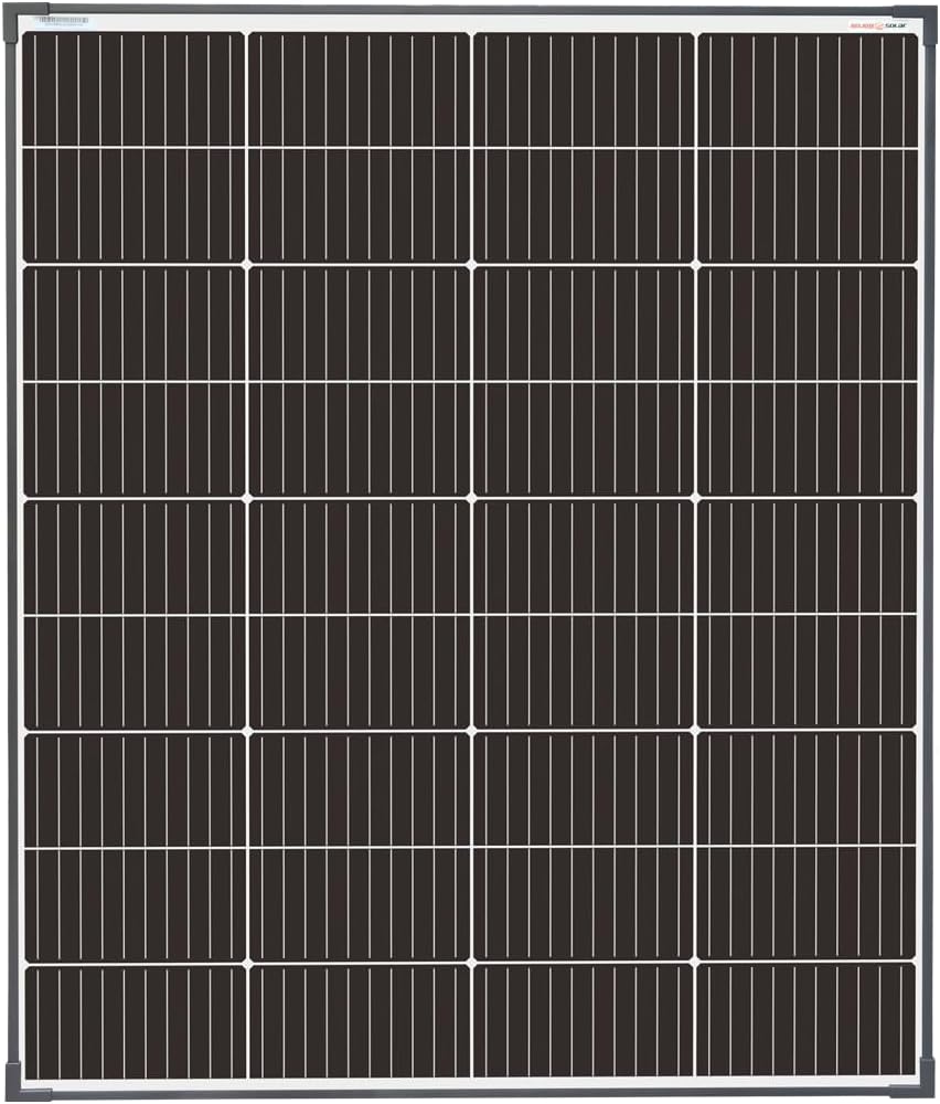 150W 12V Monocrystalline Solar Panel RV Boat Balcony