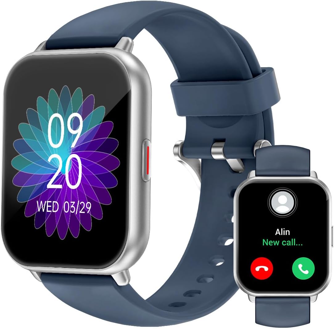 HD Fitness Smart Watch Bluetooth Call Tracker