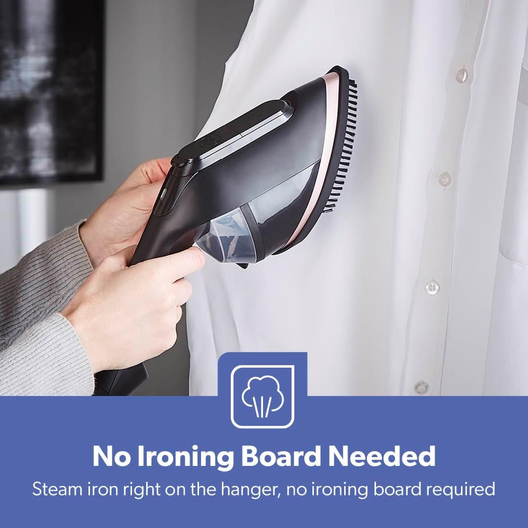 Handheld Garment Steamer 1950W 30g Steam 30s Heat 2in1