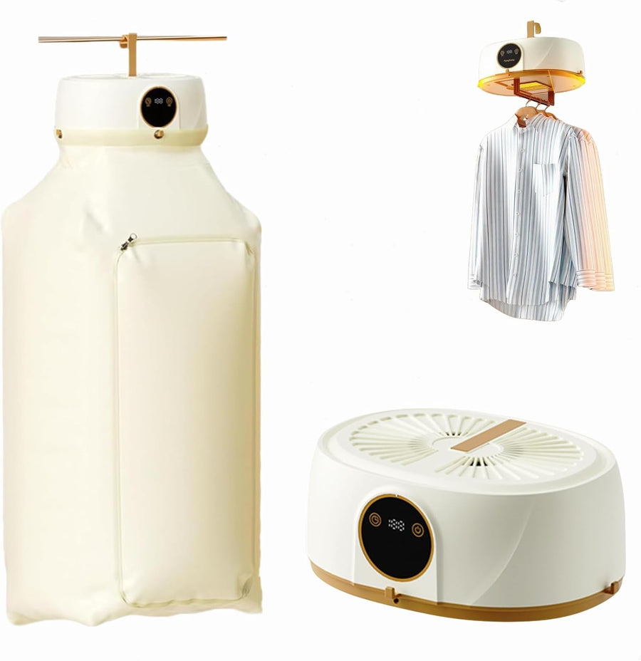 Portable Clothes Dryer Steamer 2000W Hands Free Ironing Machine