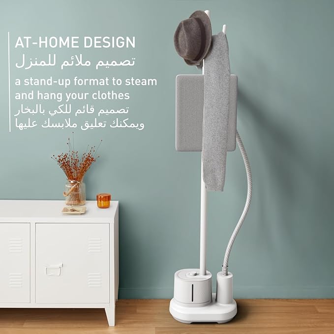 Upright Garment Steamer 2000W 1.4L 42g Steam Fast Heat