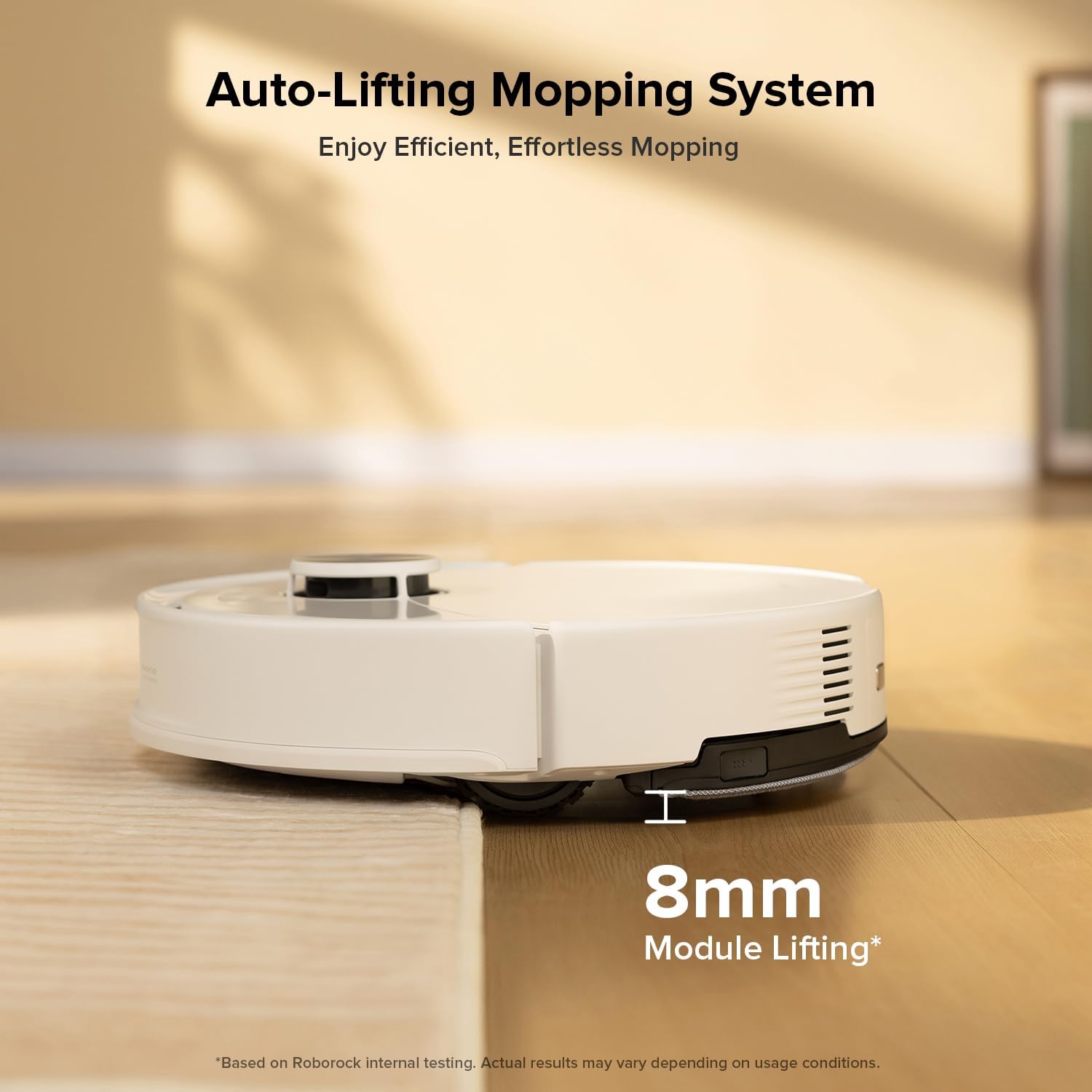 Robot Vacuum Mop 10000Pa LiDAR Mapping Auto Lift Mop Pet Hair