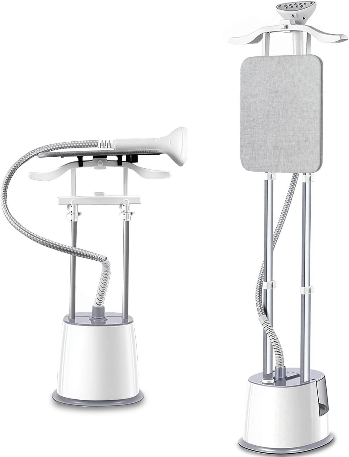 2000W Garment Steamer with Stand 2.5L Tank 70 Min Steam Power