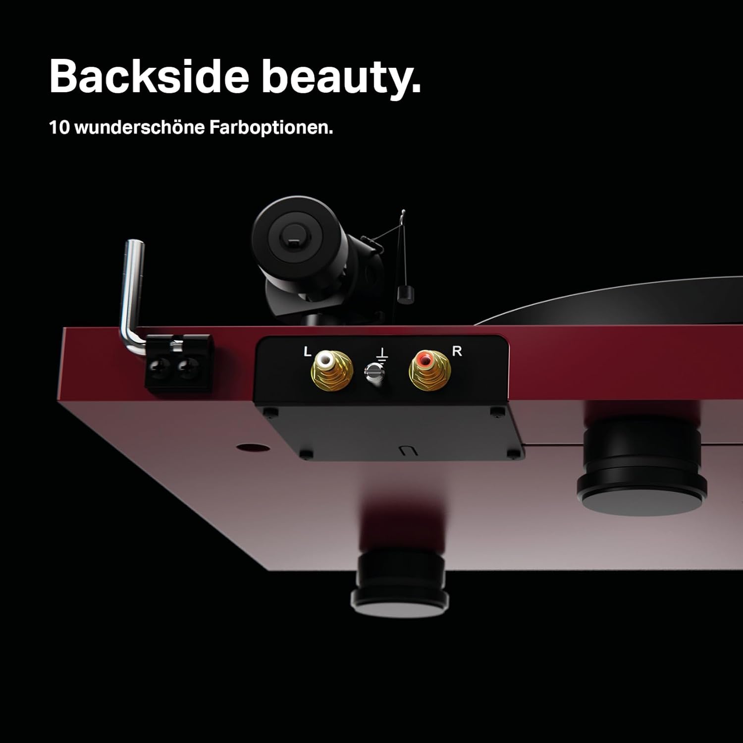 Next-Gen Audiophile Turntable with Carbon Fiber Tonearm & MM Cartridge