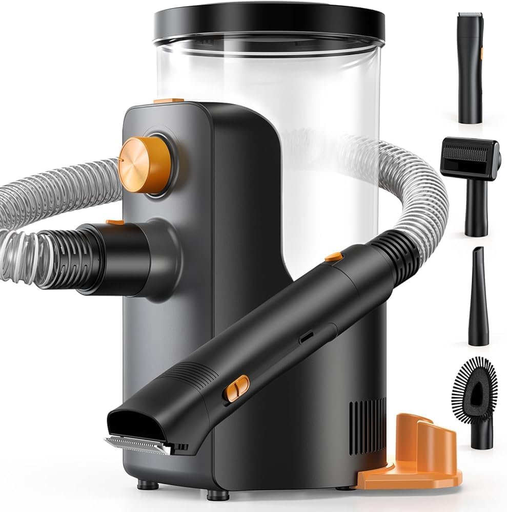 Pet Grooming Vacuum 14000Pa 4 in 1 3L Quiet Hair Kit