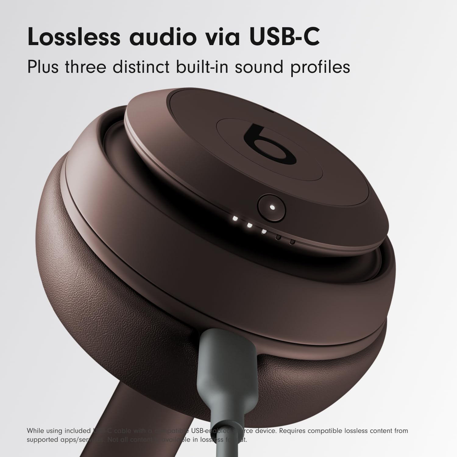 Bluetooth ANC Over Ear Headphones Spatial Audio Lossless USB C 40H Playtime