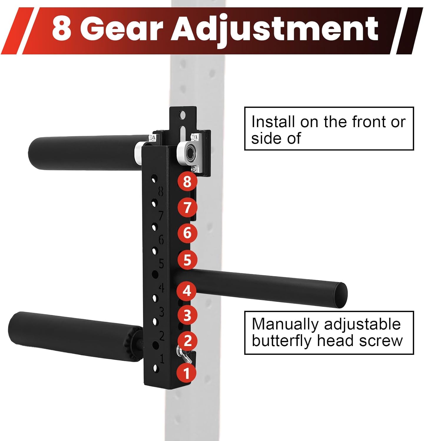 Leg Extension Curl Attachment Plate Loaded Rack Trainer