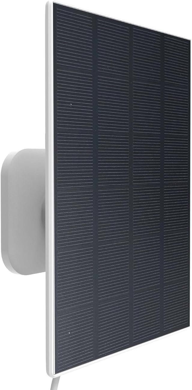 Outdoor Solar Panel Charger 3W USB C Weatherproof Camera Power