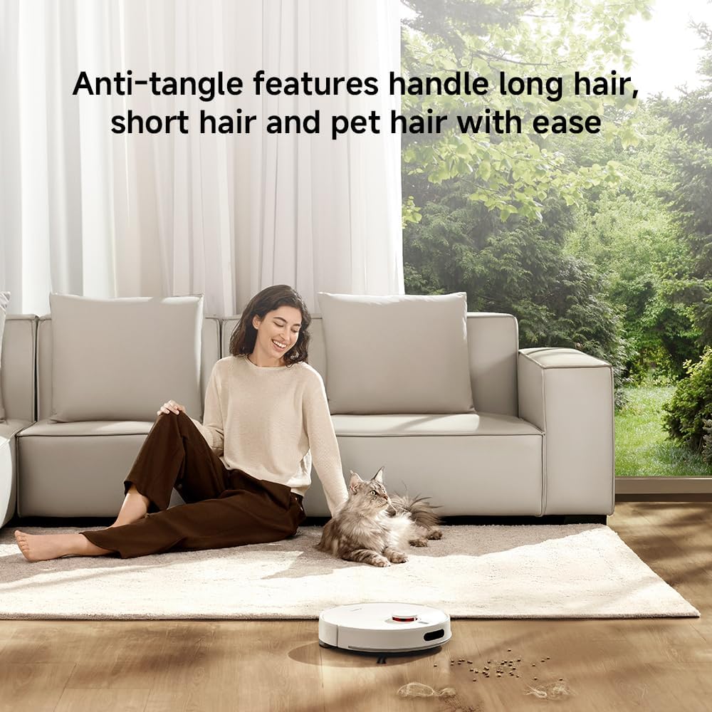 Robot Vacuum Mop 10000Pa Self Empty LiDAR Mapping App Control