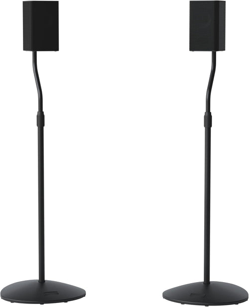 Speaker Stands Adjustable Height 28 to 38 Inch Steel Pair