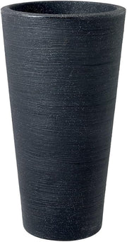 Tall Granite Effect Planter 75cm Large Outdoor Plant Pot 54L