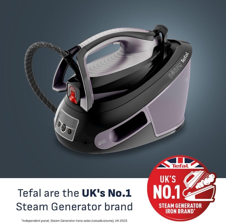 Steam Generator Iron 7 Bar 500g Steam Boost 1.8L Tank Fast Heat