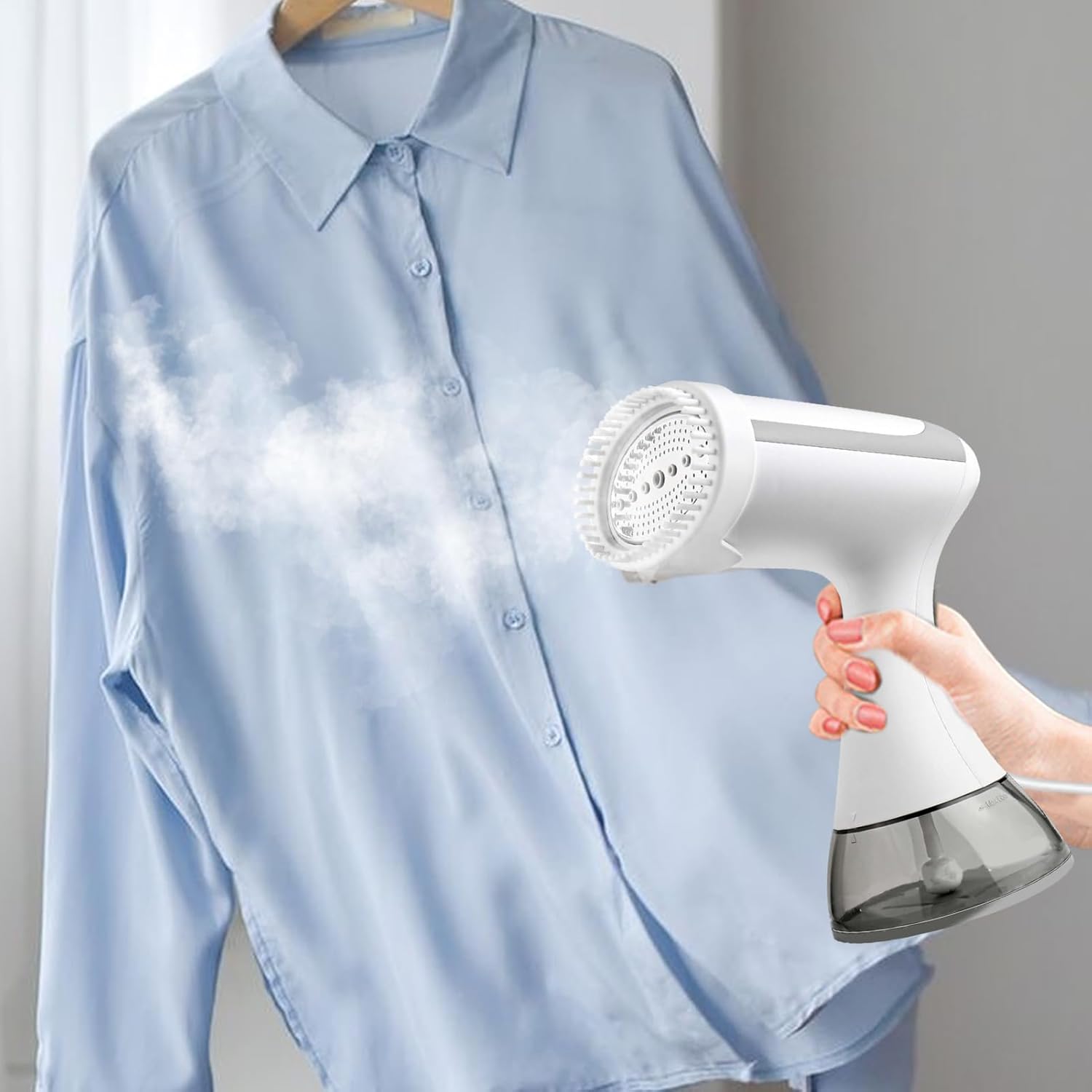 Handheld Garment Steamer Portable Iron Wet Dry Wrinkle Remover