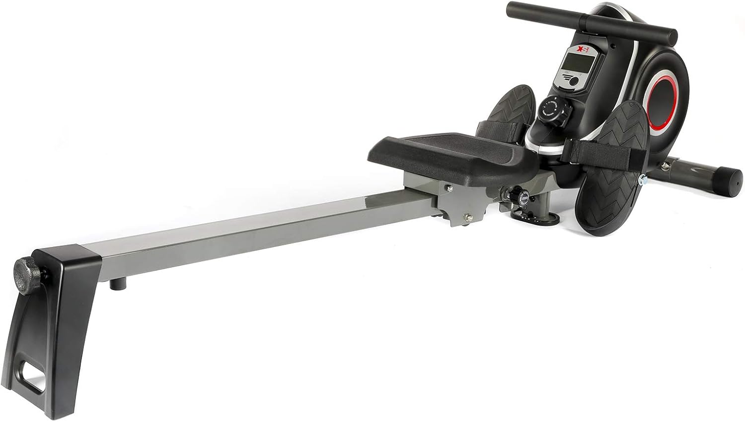 Folding Magnetic Rowing Machine 10 Resistance Levels LCD