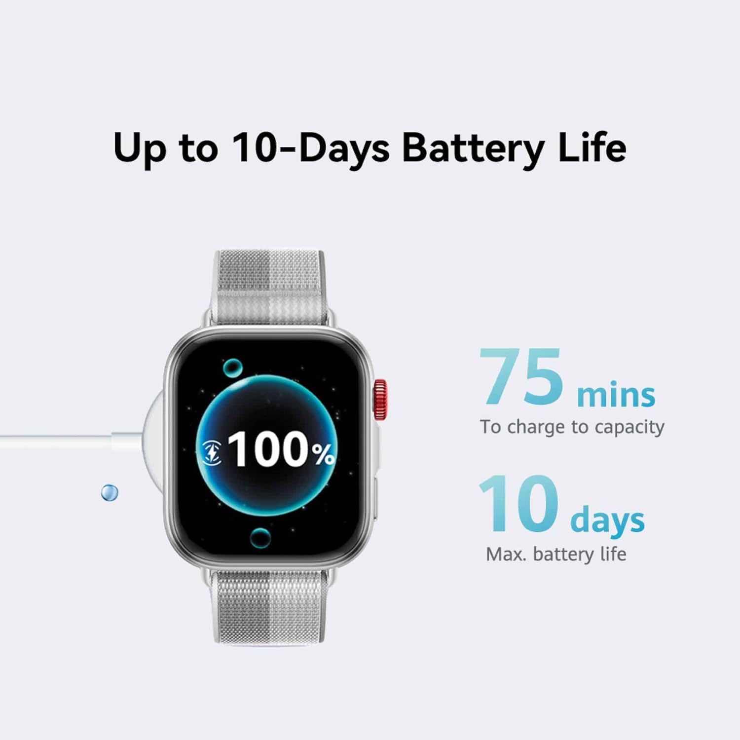 Slim GPS Smart Watch AMOLED Bluetooth Call 10 Day