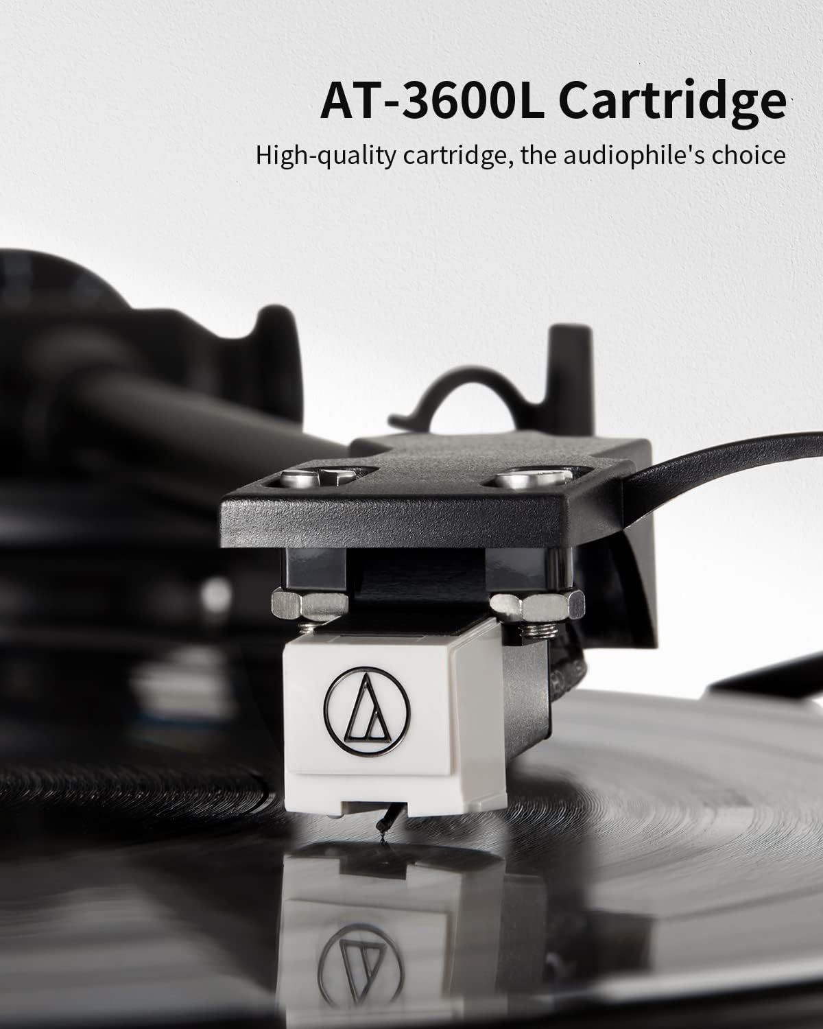 Bluetooth Vinyl Record Player with Built In Speakers
