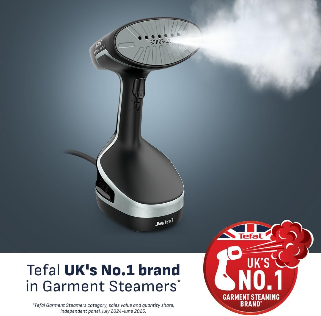 Handheld Clothes Steamer 2000W 90g Steam Boost Fast Heat 2 in 1