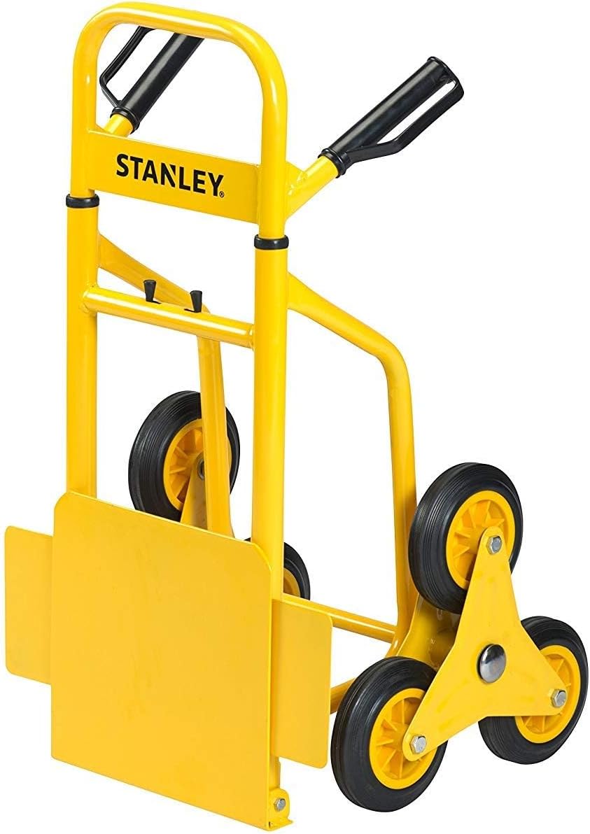 3 Wheel Folding Hand Truck 120KG Stair Climber Trolley