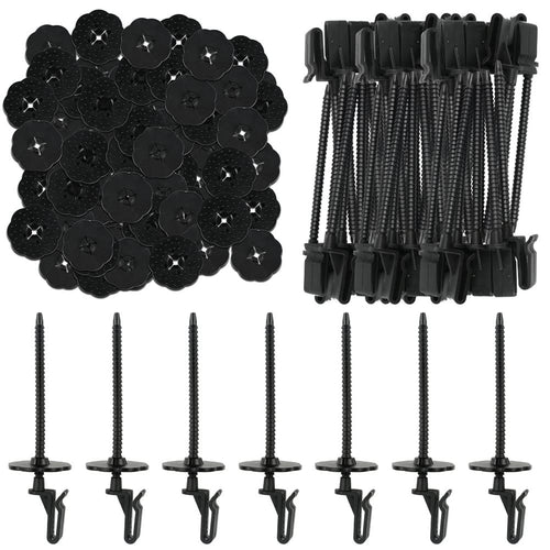 35MM Solar Panel Guard Clips 100 Pack Bird Mesh Fasteners