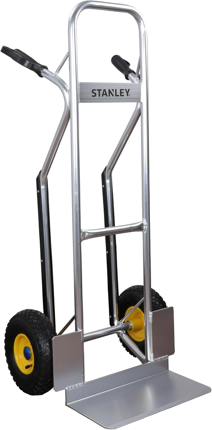 Heavy Duty Aluminium Hand Truck 200KG Pneumatic Wheels