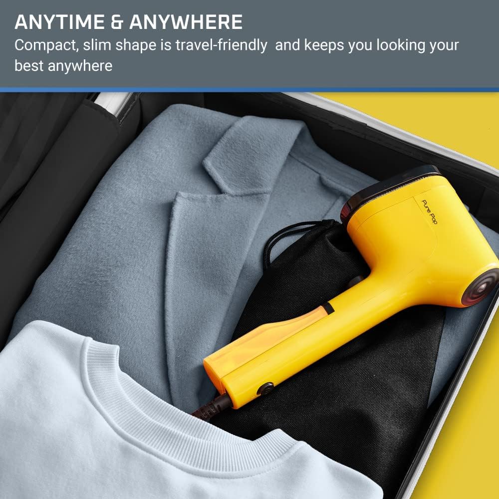 Handheld Garment Steamer 1150W 15s Heat Travel Lint Remover