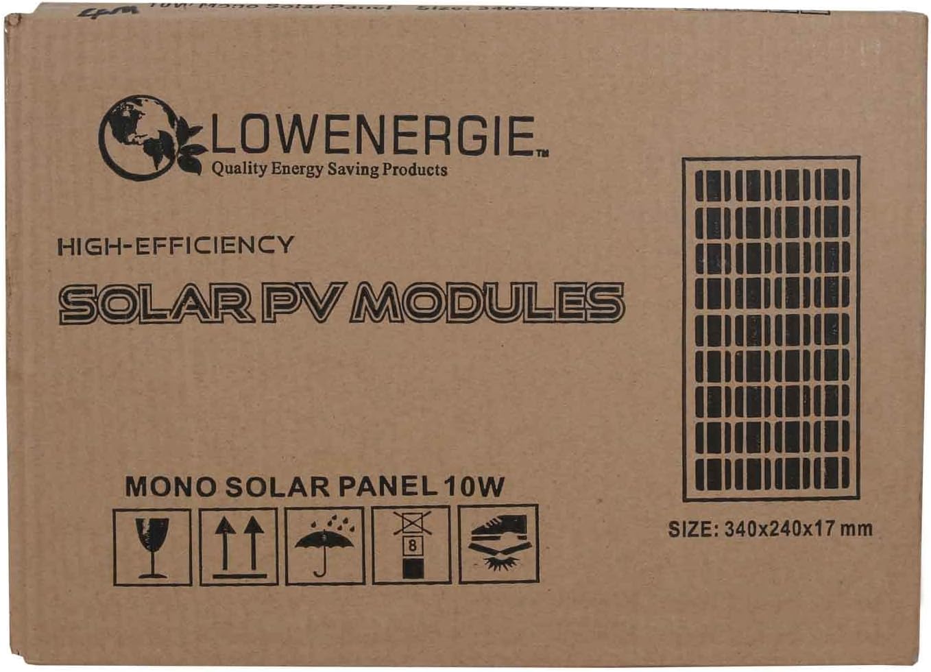 10W Solar Panel Battery Charging Kit Controller USB RV Boat