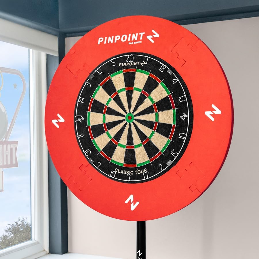 Sisal Dartboard 18in Professional Training Board Slim Wire Target