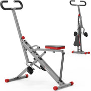 Foldable Squat Machine Home Gym Leg Glutes Trainer 270lb Load