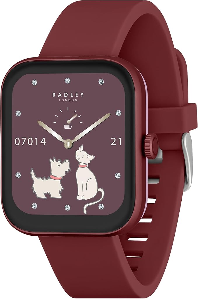 Womens Smart Watch Berry Strap Bluetooth Call 1.80