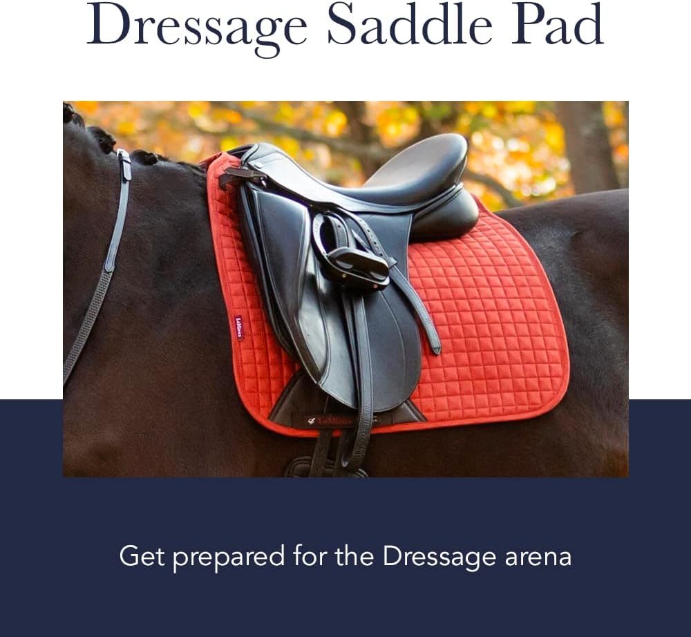 Peacock Dressage Saddle Pad L Satin Bamboo Lined Luxury