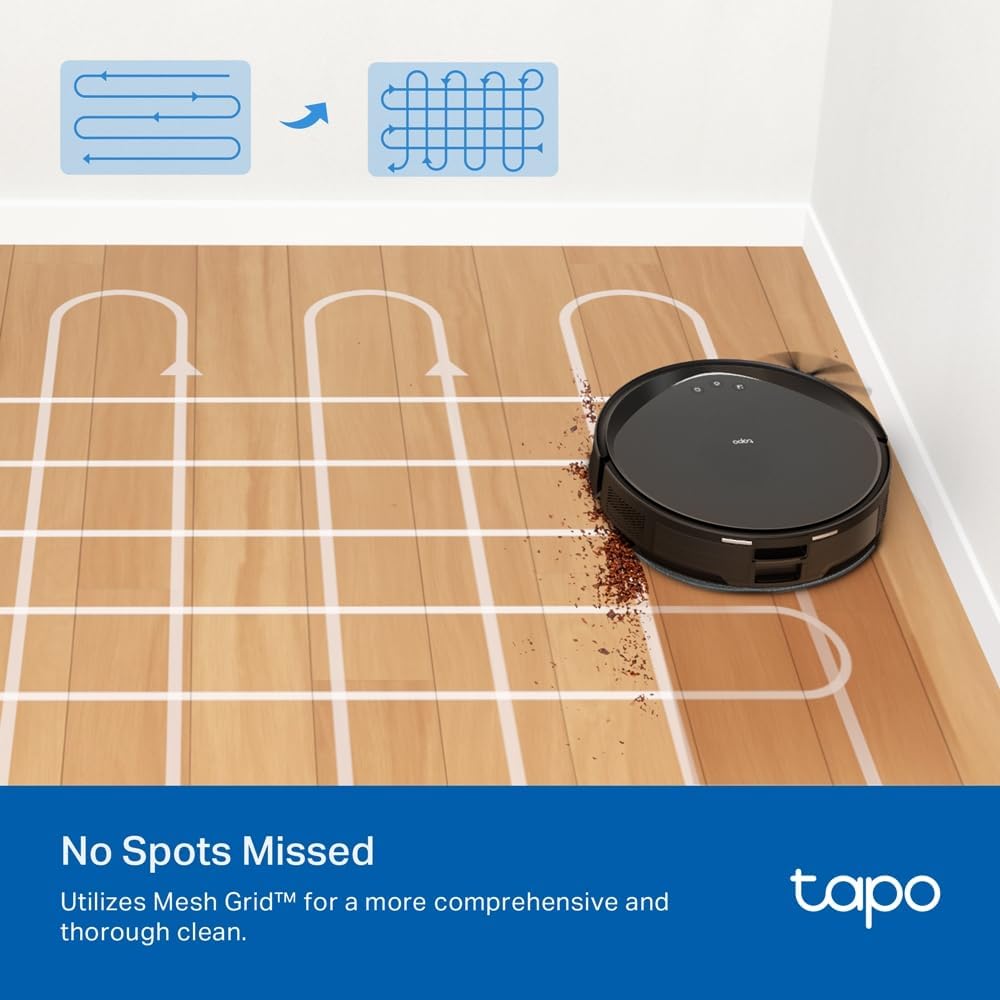 Robot Vacuum Mop Self Empty 5300Pa LiDAR Slim WiFi Pet Hair