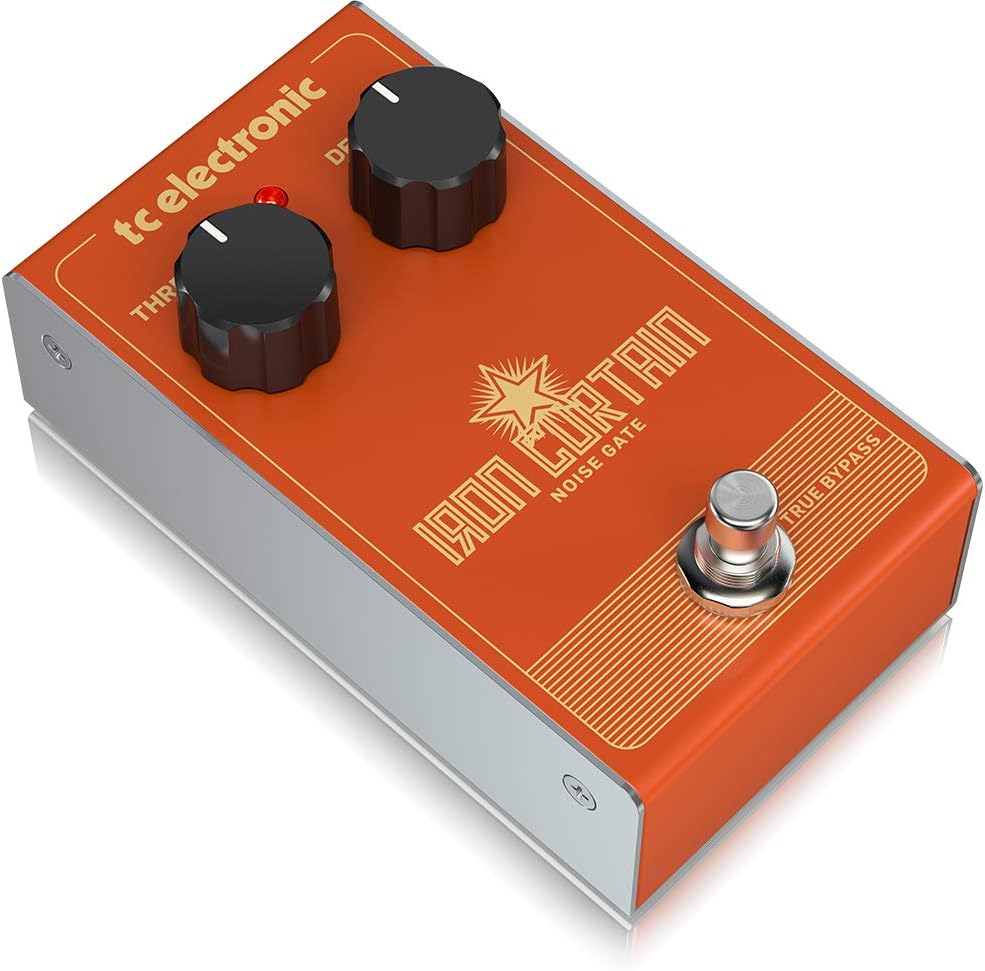 Guitar Noise Gate Pedal Analog Signal Reducer 2 Knob Control