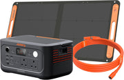 500W Portable Power Station 512Wh Solar Generator w 100W Panel UPS