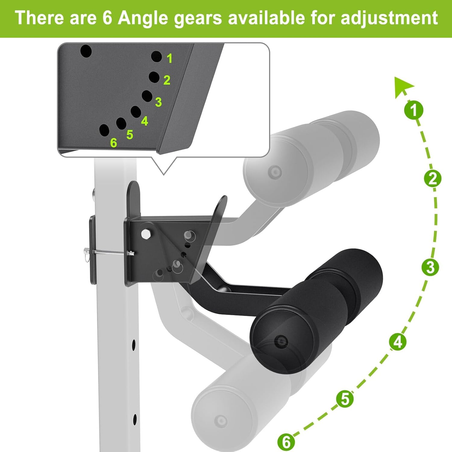Leg Extension Attachment Power Rack Nordic Curl Sit Up Trainer