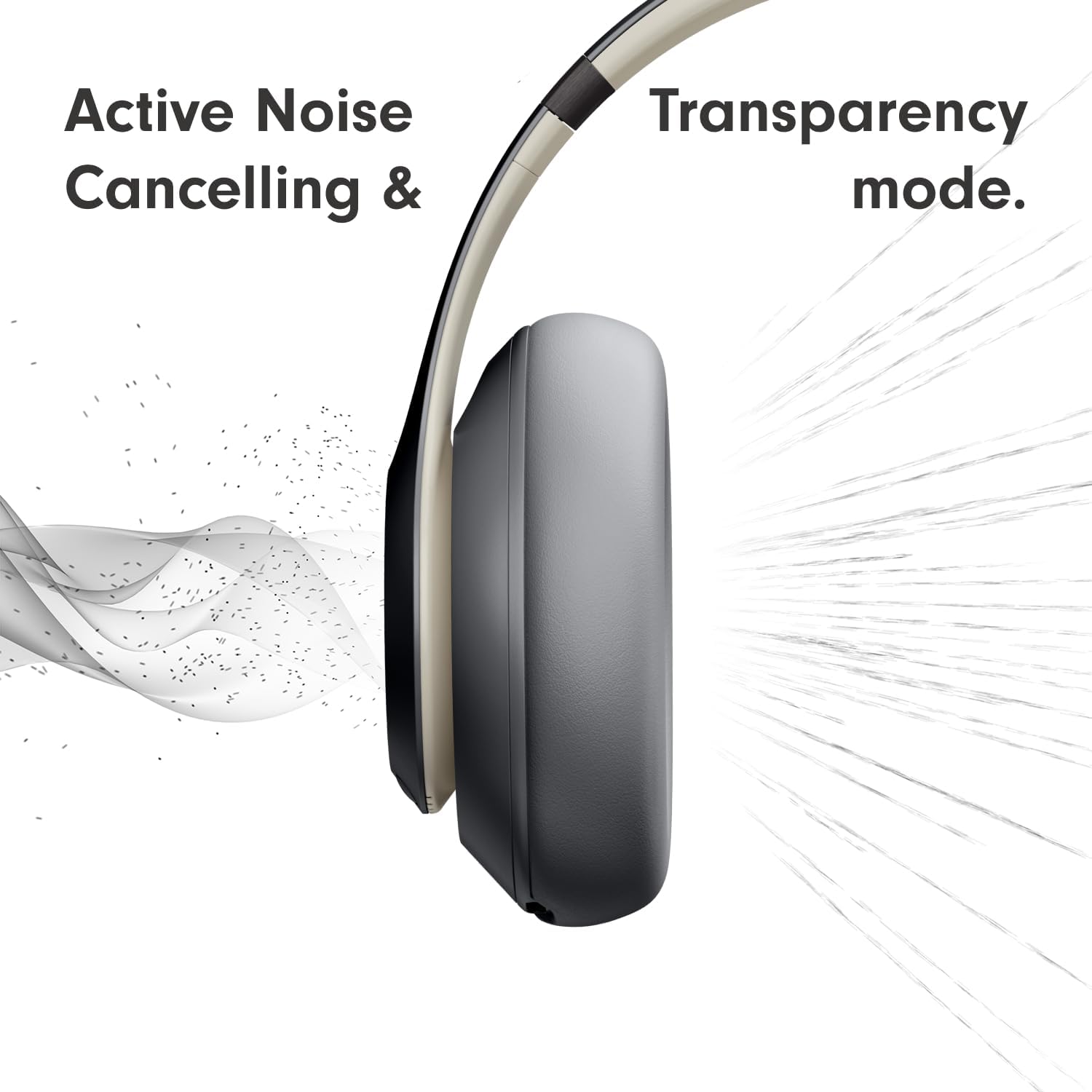 ANC Bluetooth Over Ear Headphones Spatial Audio USB C Lossless 40H