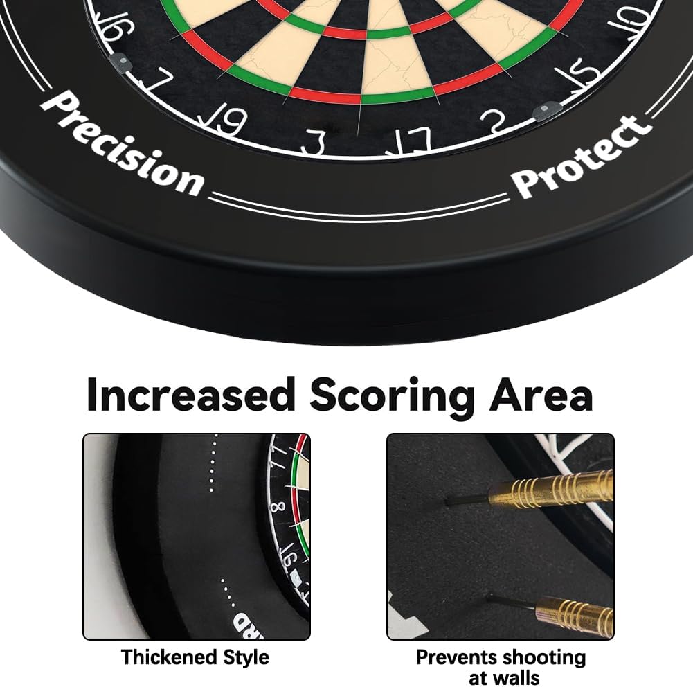 Dartboard Surround EVA Wall Protector Ring Easy Assembly