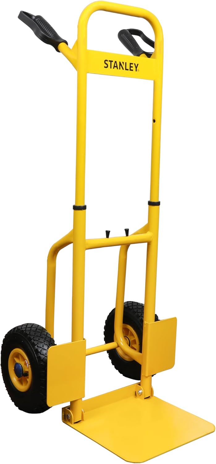 Heavy Duty Folding Hand Truck 120KG Steel Sack Barrow