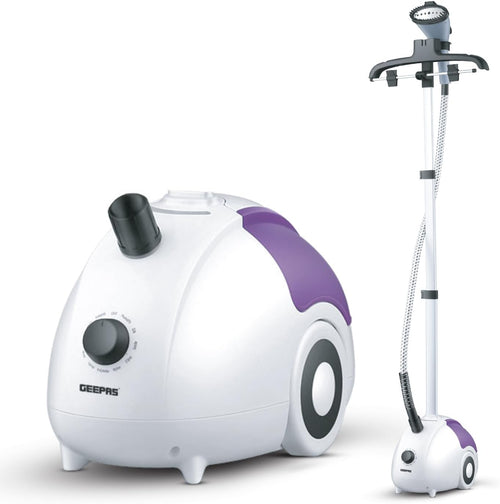 2000W Upright Garment Steamer 1.8L Tank 11 Modes 50 Min Steam