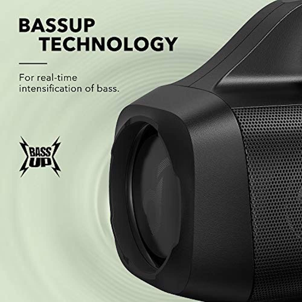 Portable Bluetooth Speaker 30W Loud Bass IPX7 Waterproof 24H Playtime