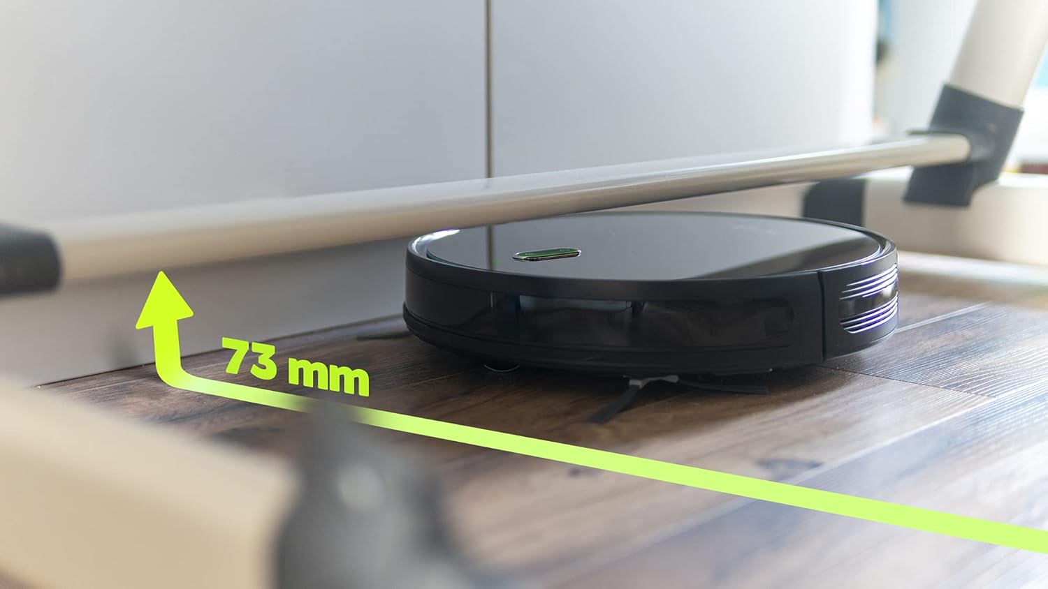 Robot Vacuum Mop 1600Pa App Control Gyroscope 6 Modes Auto