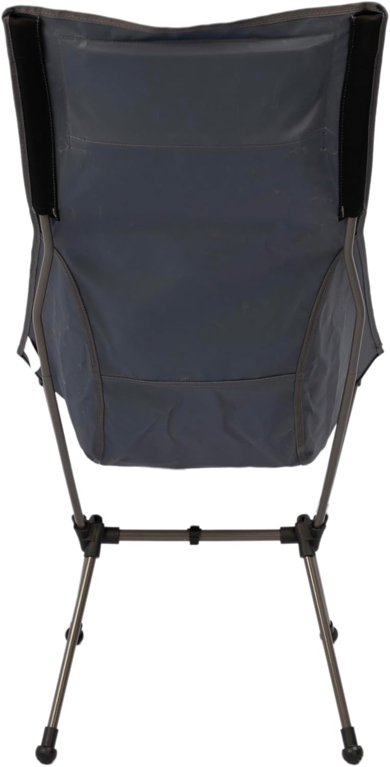 Tall Foldable Camping Chair Compact High Back Ink