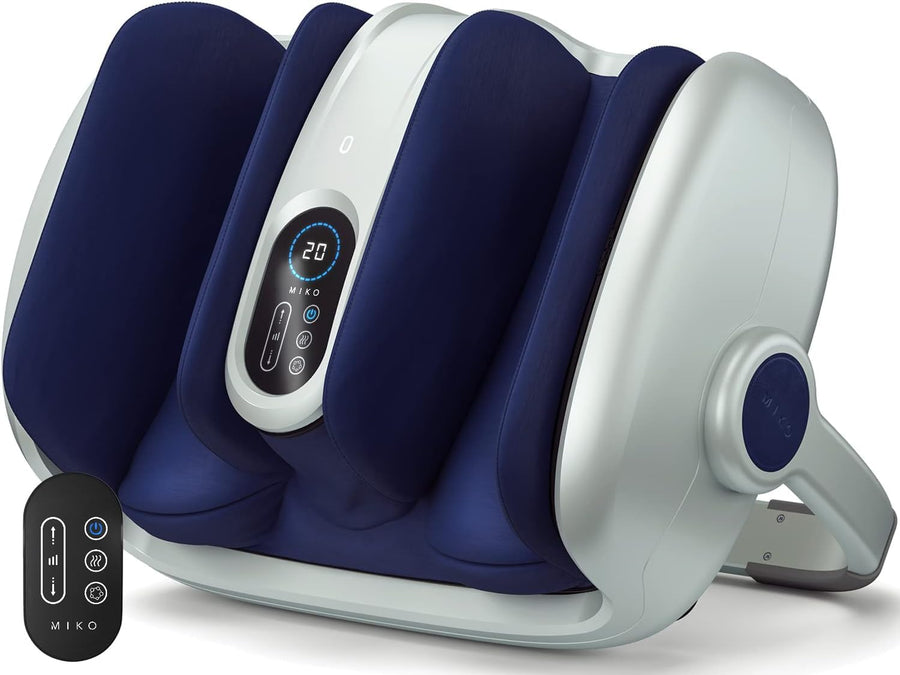 Shiatsu Foot Leg Massager Heat Compression Calf Deep Kneading