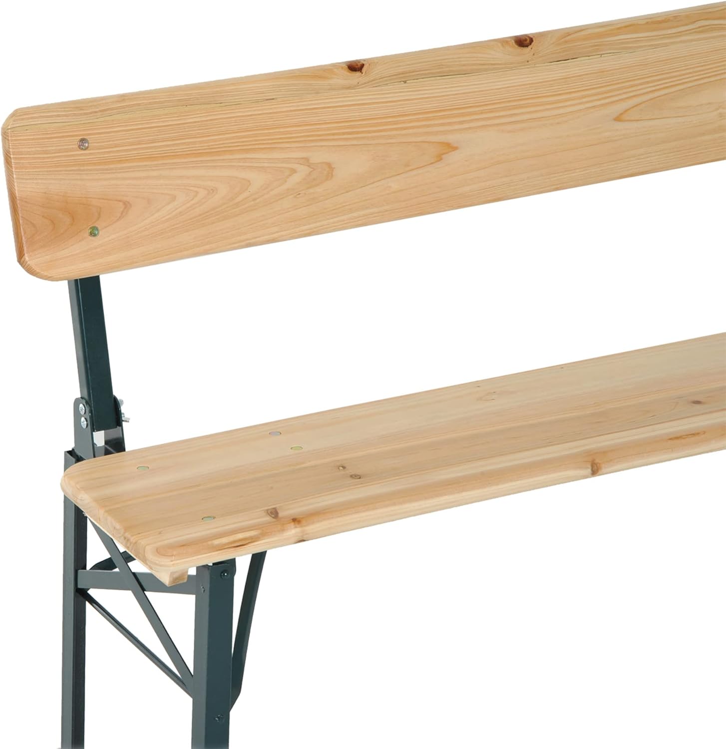 Folding Wooden Picnic Table & Bench Set Portable BBQ Party Set