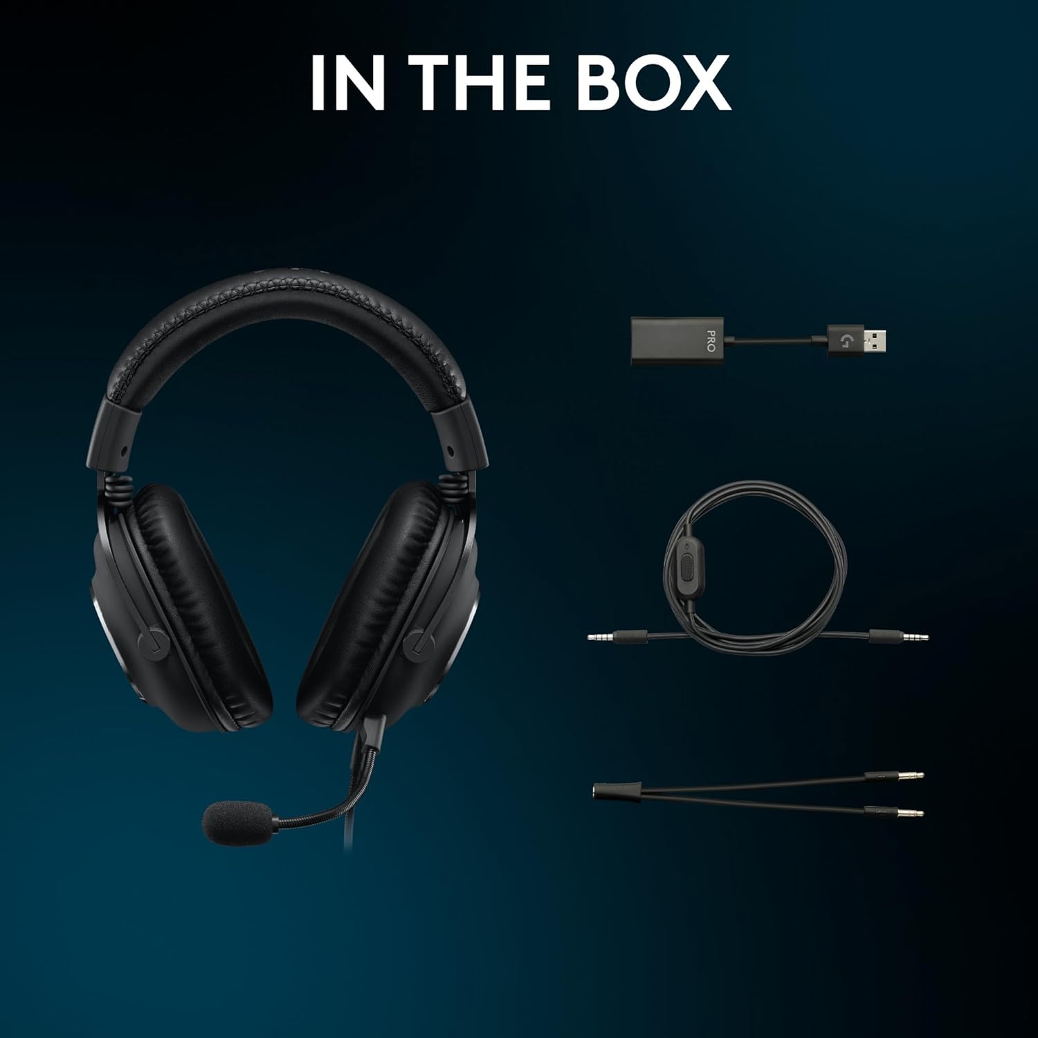 Wired Gaming Headset 7.1 Surround Sound Detachable Mic 50mm Drivers