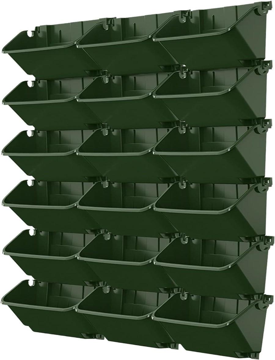 Vertical Wall Planter Bags Self Watering Hanging Garden Pots